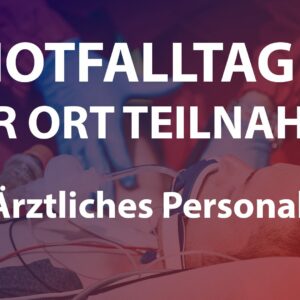 Ärztliches Personal - Vor Ort Teilnahme